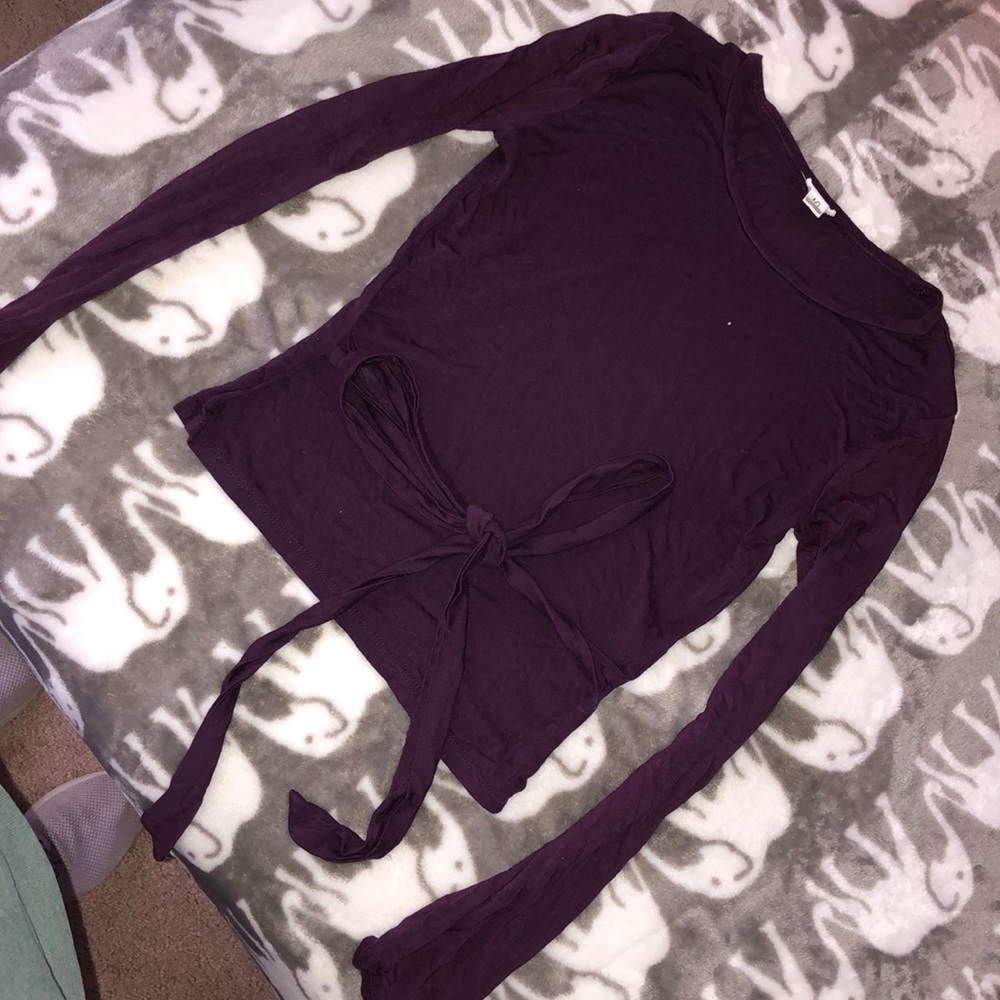 Long’s sleeve crop top